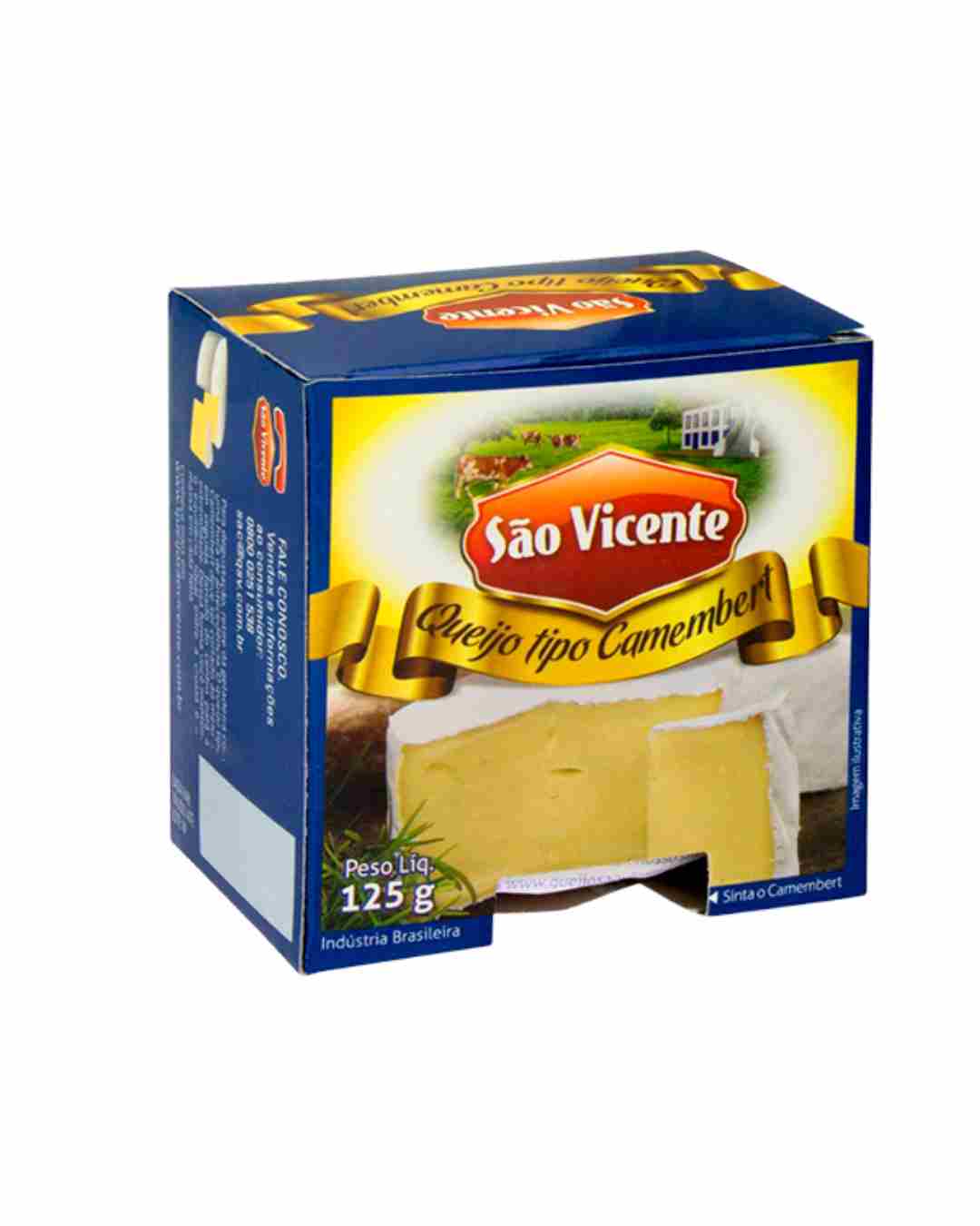 Queijo Camembert Cunha São Vicente 125g